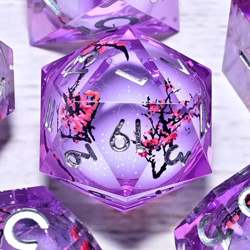 Miniatura 14 de Juego de dados de Dungeons and Dragons DND, juego de dados de resina poliédrica D&D, adecuado para juegos de rol, RPG, Pathfinder, juego de dados DND