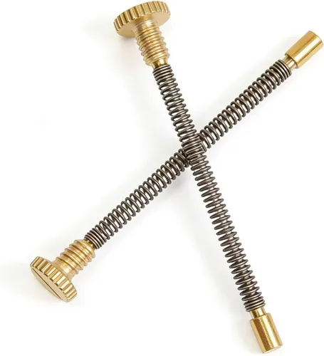 Miniatura 6 de Kit de reparación de repuesto para encendedores, 0.098 x 1.929 in/0.1 x 1.93 pulgadas, resorte de tornillo y placa base para accesorios