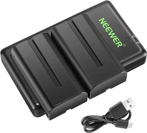 Miniatura 10 de Neewer Batería de repuesto NP-F970 de 10500 mAh, tiempo de carga completa de 4.8 horas, cable USB C de carga rápida PD de 20 W, batería recargable
