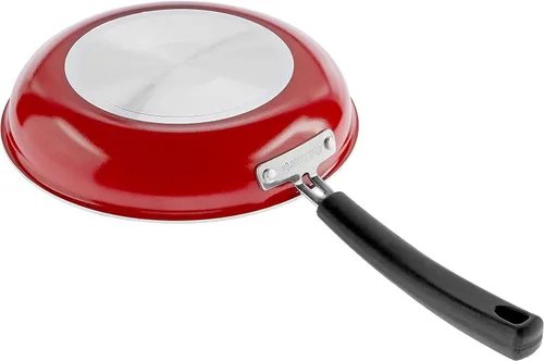 Miniatura 3 de Cuisinart 54C-11R Ceramica XT - Juego de utensilios de cocina antiadherentes, 11 piezas, color rojo y acero inoxidable Rojo con interior gris