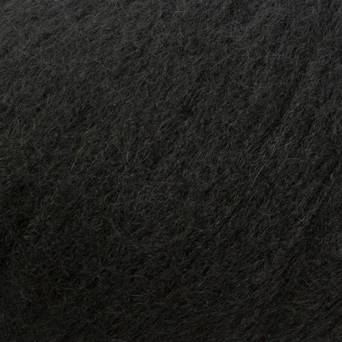 Miniatura 4 de Juego de 3 hilos de lana merino de alpaca bebé [426 yardas en total] negro, #4