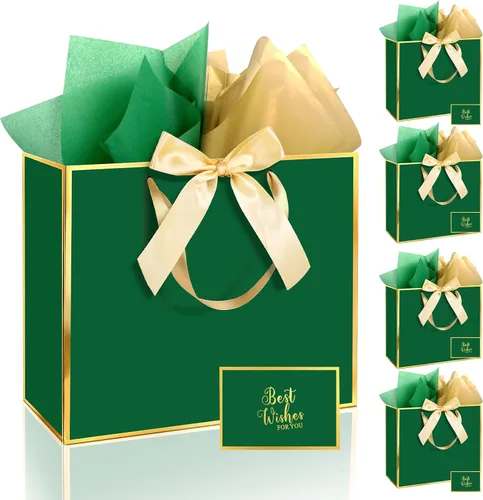 Miniatura 20 de Ethhqu Bolsas de regalo grandes con asas