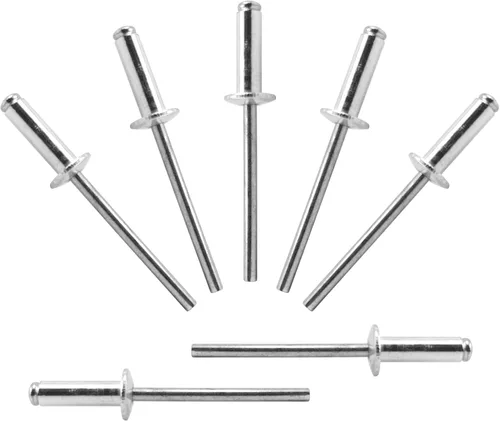 Miniatura 30 de ALLCLEAN 50 piezas de remaches ciegos profesionales de acero inoxidable de 1/4" x 1/2", remaches POP de 6,4 x 12 mm, agarre y mandril de acero