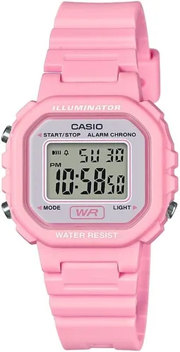 Miniatura 8 de Casio LA20WH Series Women's Digital Watch Water Resistant LED Light Auto Calendar Date Display 1/100 SEC Stopwatch Regular Time