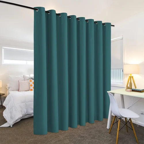 Miniatura 257 de RYB HOME - Cortinas extralargas de privacidad, para bloquear luz, de techo a suelo, para comedor, oficina, sala de estar, cine en casa, patio, 8.3
