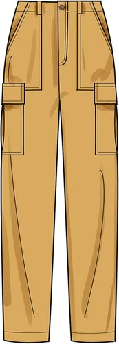 Miniatura 6 de Simplicity Kit de patrón de costura para hombre, pantalones cargo y pantalones cortos de punto, código de diseño S9718, tallas 38-40-42-44-46