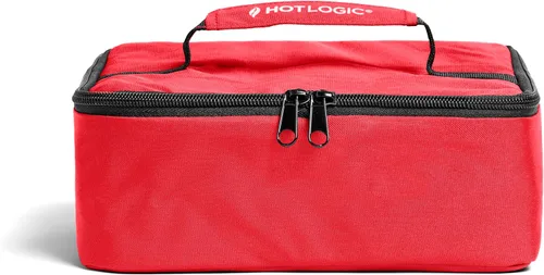 Miniatura 7 de HOTLOGIC Mini lonchera térmica - Calentador eléctrico portátil de alimentos para hombres y mujeres - Ideal para el trabajo, la oficina y la Rojo