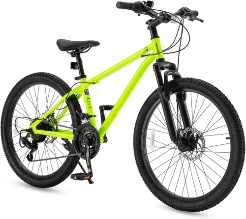 Miniatura 18 de RoyalBaby Bicicleta de montaña para niños y niñas, bicicleta ultraligera de aluminio con ruedas de 20 a 26 pulgadas para niños de 6 a 14 años