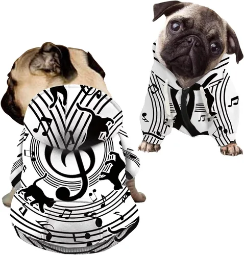 Miniatura 14 de Howilath Disfraz de Halloween de hueso de perro, sudadera con capucha de esqueleto para perro, ropa para mascotas, ropa con cremallera de calavera