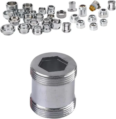 Miniatura 18 de Adaptador de grifo, accesorio de manguera de fregadero para grifo, grifo de extensión adecuado para conectar fregadero, cocina, baño, grifo
