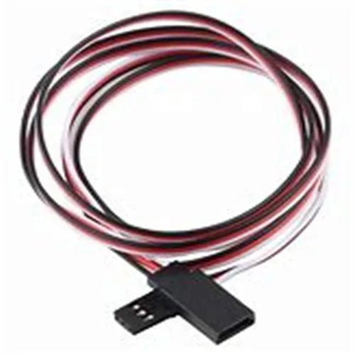 Miniatura 7 de Extensión servo de 3 pines, cable de extensión servo macho hembra JR, utilizado para aviones RC Quadcopter (5 tamaños) 5.9 in/5.9 en 5PCS..
