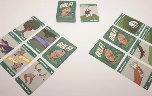 Miniatura 2 de Golf! El juego de cartas - Juego muy divertido, ideal para la noche de juegos, regalo favorito para golfistas y fanáticos de los juegos de cartas