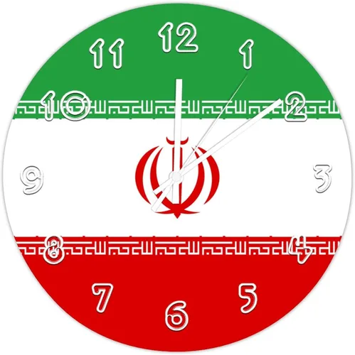 Miniatura 15 de Kosovo - Reloj de pared redondo con bandera de Kosovo, silencioso, sin tictac, para cocina, dormitorio, oficina, decoración interior del hogar