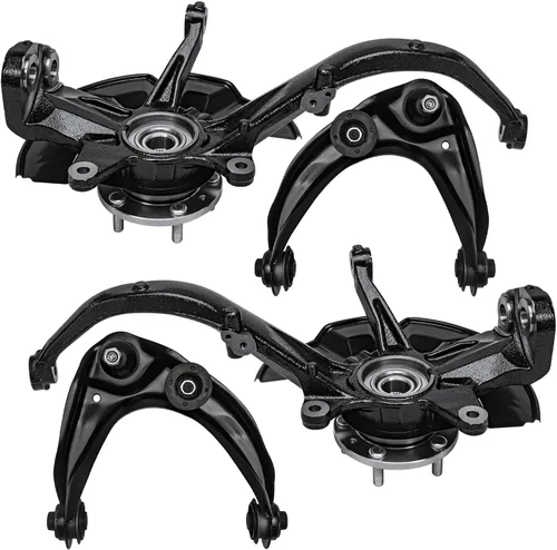 Miniatura 28 de Detroit Axle - Brazos de control superiores traseros para Chrysler 300 Dodge Challenger Charger Magnum, reemplazo del conjunto de brazos de control
