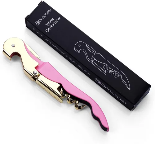 Miniatura 9 de Sacacorchos profesional para camareros, llave de vino de acero inoxidable resistente para camareros de restaurantes, sacacorchos clásico todo
