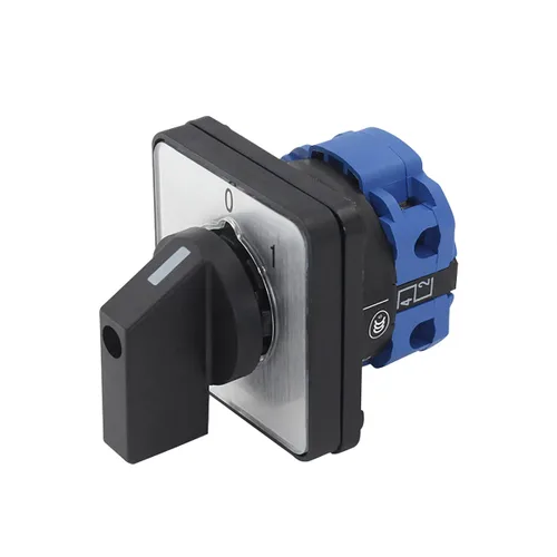 Miniatura 8 de Interruptor selector de cambio universal, interruptor de transferencia de energía, 2 posiciones 8 terminales, LW26-10 C04/2 380V 10A Motor