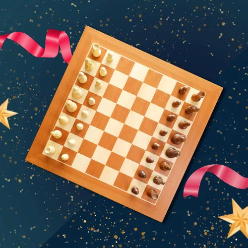 Miniatura 4 de Chessnut Tablero de ajedrez electrónico de tamaño profesional de torneo: tablero de 21.7 in, reconocimiento completo de piezas de madera