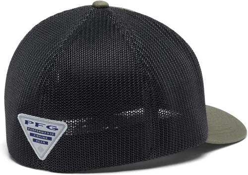 Miniatura 782 de Columbia - Gorra de malla con bandera con árboles unisex para adultos, corona alta