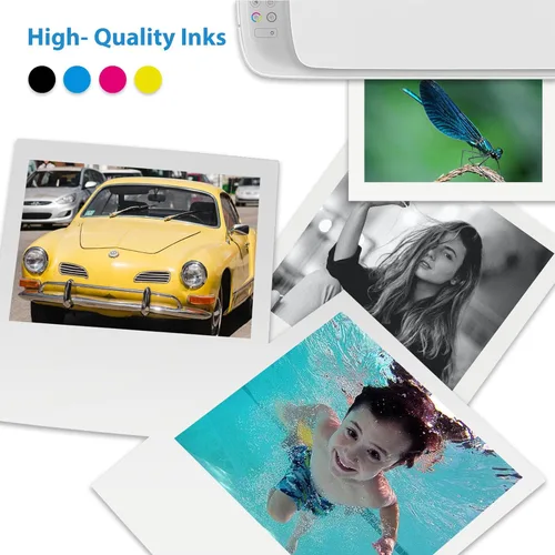 Miniatura 5 de Relcolor Cartucho de tinta de repuesto compatible para Canon 245XL Color 246XL