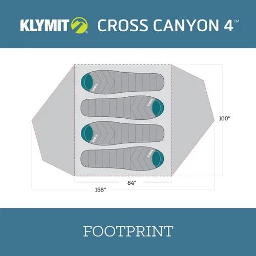 Miniatura 4 de Klymit Carpas Cross Canyon 4 Tienda