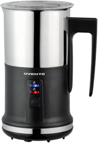 Miniatura 6 de OVENTE Espumador de leche eléctrico y vaporizador, máquina automática de espuma fría y caliente para café, café con leche, capuchino o macchiato