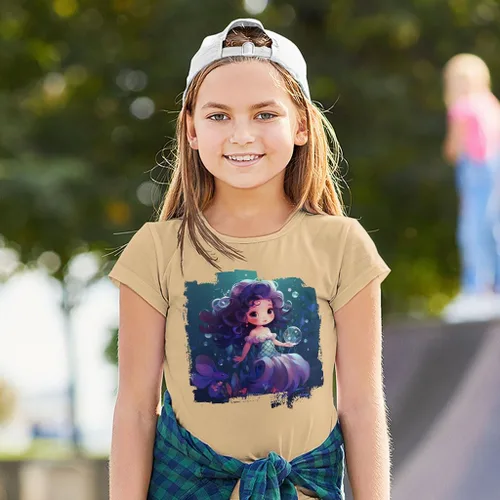 Miniatura 2 de Cute Mermaid Toddler T-Shirt - Unique Presents - Birthday Present Ideas