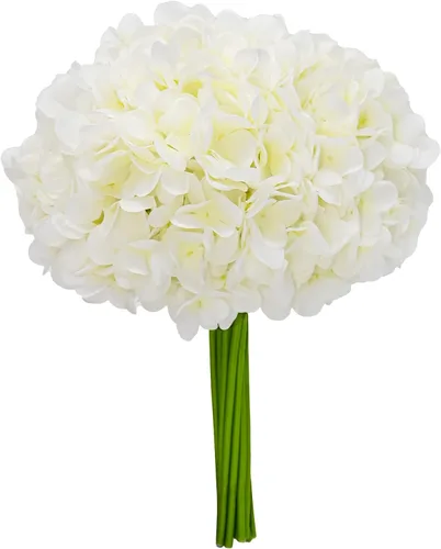 Miniatura 28 de Flores artificiales/falsas/sintéticas, rosas con 2 flores, coral, 10 unidades para bodas, hogar, fiestas, restaurantes