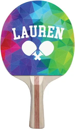Miniatura 11 de Infusion Pala colorida de encargo del ping-pong del diseño, impresión directa de 5 capas premium en la raqueta de tenis de mesa PP120-63
