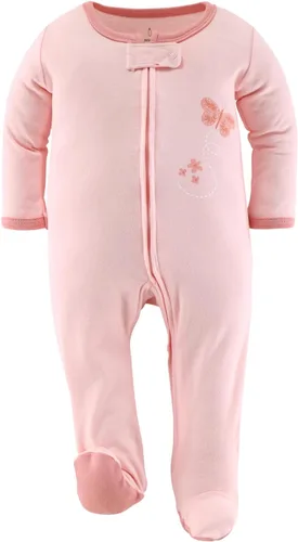 Miniatura 6 de The Peanutshell Pijama con pies para bebés, para dormir y jugar, paquete de 3