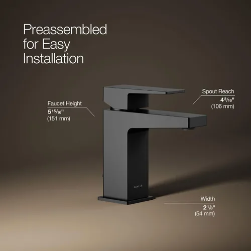 Miniatura 4 de KOHLER HONESTY® SINGLE-HDL LAV FCT - 0.5