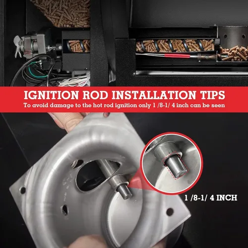 Miniatura 5 de Paquete de 2 kits de repuesto para encendedor de barra caliente para parrillas de pellets Traeger, piezas de repuesto para encendedor de elementos