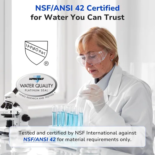 Miniatura 4 de Fil-Fresh Paquete de 3 filtros de agua de repuesto, jarras y dispensadores de agua, repuesto PPF900Z, certificado NSF, versión avanzada