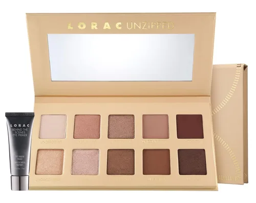 Miniatura 10 de LORAC Paleta de sombras de ojos sin cremallera, acabado mate y purpurina Dorado
