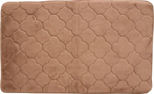 Miniatura 24 de Tapete de baño de espuma viscoelástica bordada con tecnología Water Shield, 17 x 24 pulgadas, angora