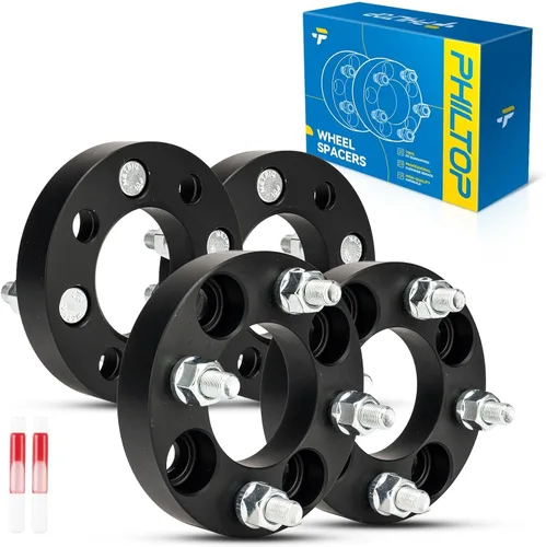 Miniatura 52 de PHILTOP Espaciador de rueda de 4 x 4 de 2 pulgadas, espaciadores de rueda centrados en las lengüetas para Polaris Trail Boss 330 2003-2013, Trail