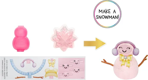 Miniatura 4 de Rainbow High Winter Wonderland Bella - Muñeca de moda rosa de 11 pulgadas con nieve mágica oculta en la moda que se hincha con agua y kit de muñeco