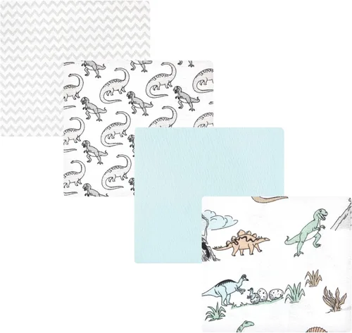 Miniatura 139 de Hudson Baby Mantas unisex de franela de algodón para bebé, calabaza, talla única