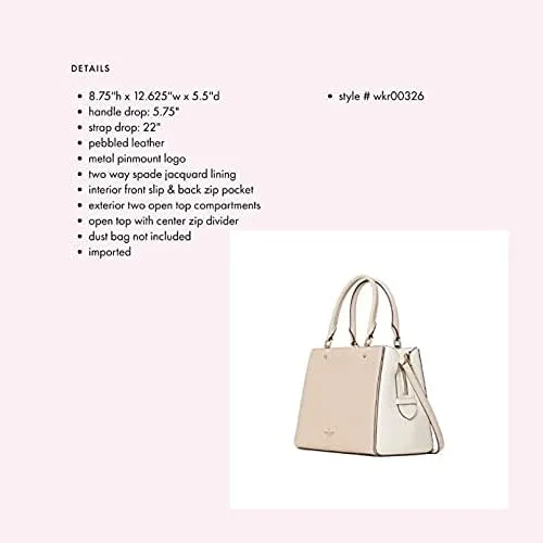 Miniatura 6 de Kate Spade - Bolso bandolera mediano Leila con triple compartimento