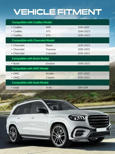 Miniatura 3 de YHTAUTO Espaciadores de rueda centrados en buje 6x120mm de 1 pulgada Compatibles con modelos Cadillac, Chevrolet, Buick, GMC y Saab, SRX, Blazer
