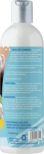 Miniatura 2 de Critter Champú para mascotas pequeñas - Champú sin fragancia animal y detergente - Champú para piel sensible para hurones, conejillos de indias