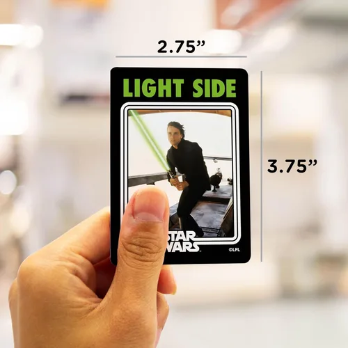 Miniatura 3 de Aquarius Star Wars - Letrero magnético de doble cara con texto en inglés «Light Side» y «Dark Side» – Mercancía y coleccionables con licencia