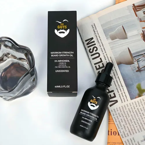Miniatura 2 de Aceite de crecimiento de barba de minoxidil al 5%, 2 onzas
