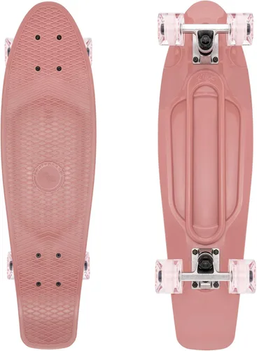 Miniatura 13 de Patineta KMX 55.8 y 68.5 cm, tabla mini cruiser clásica para niños, niñas, estudiantes, adultos, adolescentes, tabla mini cruiser para principiantes
