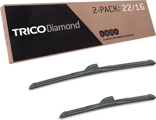 Miniatura 62 de TRICO Gold 21" + 19" Juego de 2 limpiaparabrisas de repuesto automotriz de primera calidad, limpiaparabrisas de haz para lado del pasajero