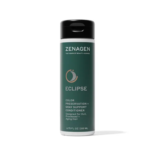 Zenagen Eclipse Color Preservation + Gray Support Conditioner | Enhances Hair Color Vibrancy, Reduces Gray Appearance, Nourishes & Strengthens Aging