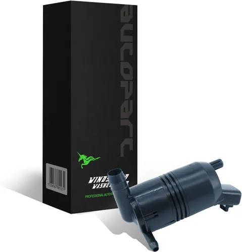 Miniatura 11 de 1 motor de bomba de líquido para limpiaparabrisas delantero/trasero de 12 V con kit de repuesto de arandela de goma compatible con modelos 07-11 CRV