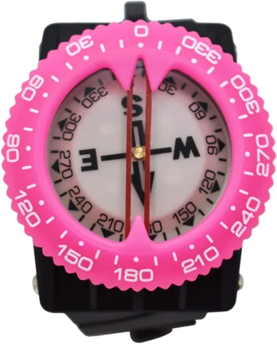 Miniatura 14 de Scuba Choice Brújula de buceo (soporte de muñeca/bungee) – Herramienta de navegación submarina fácil de leer para buceo, diseño duradero con bisel