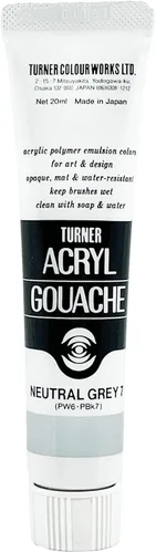 Miniatura 23 de Turner's AG020350 Gouache acrílico, color japonés, color agua dulce (Usuzuiro), 0.7 onzas líquidas (0.7 fl oz) (Nº 6)