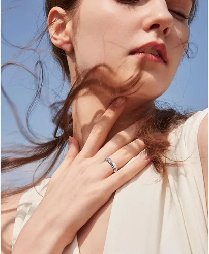 Miniatura 5 de Anillo de ansiedad para mujer, plata de ley 925, anillos giratorios para aliviar el aburrimiento, TDAH, autismo, anillos antiestrés, joyería