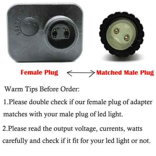 Miniatura 6 de Transformador LED de 8 modos de luz LED de 12 V, fuente de alimentación de clase 2, transformador de bajo voltaje, adaptador de enchufe de EE. UU.